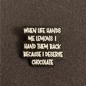 Know your worth! Enamel pin or magnet signals Fate she’d better pay attention